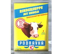 Pufai Podravka zuppa di manzo con pasta 65 grammi sacchetto