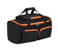 Pufei Custodia universale per audio con tasche per microfono, custodia per altoparlante, grande capacità, custodia portatile per PartyBox On-The-Go Essential