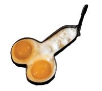 Pufei Eodo stampo divertente per uova a forma di dito medio, accessorio cucina fai-da-te, perfetto per colazione, campeggio e regali creativi
