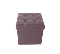 Puff Contenitore 10 Colori Imbottito Moderno Salotto Camera da Letto