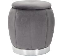 PUFF/CONTENITORE PARIS GRIGIO/SILVER