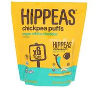 Puff Di Pollo Ceci Al Cheddar Bianco 0,8 Oz (Confezione Da 12) Di Hippeas