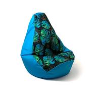Puff GO GIFT Azzurro 130 x 90 cm Pera