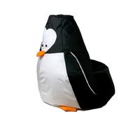 Puff GO GIFT Bianco Nero Oxford Pinguino 130 x 90 cm