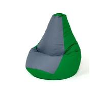 Puff GO GIFT Verde Grigio 140 x 100 cm Pera