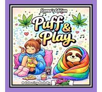 Puff & Play: A Cute Canna olouring Book for Adults with Cozy Girls, Chill Animals & Fun Vibes