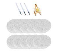 Puff Popcorn Kit di pittura Set artistico 10 fogli 3 penne Sensoriale Texture Disegno Attività Regalo per genitori Bambini Texture Disegno Set
