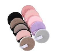 Puff viso riutilizzabile 10pezzi trucco bagnato asciutto su entrambi i lati | Il morbido soffio rotondo applica delicatamente fondotinta e trucco