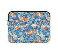 Puffer Hawaiano Pesci e Alghe Maniche per Computer Portatile Classico Notebook Tasche per Computer 13 Pollici 14 Pollici Donne Uomini