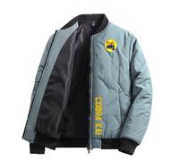 Puffer Jacket Cob.ra kai, Da Lavoro Maniche Lunghe Antivento Giacca, di transizione resistente al freddo per la stagione autunno-inverno, Offerte(Green,XL)