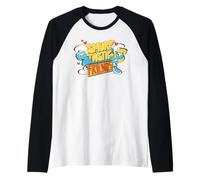 Puffetta con Scritta Best Friends Forever Love e Cuori retrò Maglia con Maniche Raglan