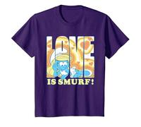 Puffetta Film Puffetta Love Is Puff! San Valentino Bambini Maglietta, Bambini, Viola, 12 Anni