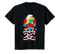 Puffetta per Bambini con Cuore, Kung Fu Ninja Girl Power Maglietta