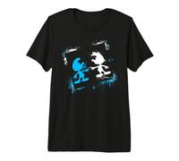 Puffi Artistico Creativo Genio Graffiti Arte Divertimento Tendenza Maglietta Premium