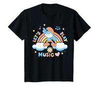 Puffi Bambini papà papà Danza Divertimento Pop Cultura Cool Trend Maglietta