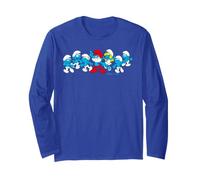 Puffi Big Papa Puffetta Team Classico Ballando Happy Vibes Maglia a Manica