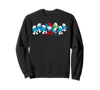 Puffi Big Papa Puffetta Team Dancing Happy Vibes Classico Felpa