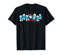 Puffi Big Papa Puffetta Team Dancing Happy Vibes Classico Maglietta