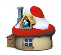 Puffi (I): Plastoy - Smurfs Mushroom House (Money Box / Salvadanaio) -