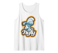 Puffi Pesante Puffo Palestra Buddy Avventura Divertimento Classico Forza Canotta