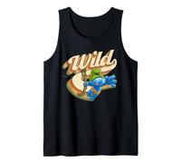 Puffi Pesante Puffo Selvaggio Giungla Avventura Tarzan Amazon Retro Canotta