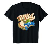 Puffi Pesante Puffo Selvaggio Giungla Avventura Tarzan Amazon Retro Maglietta