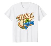 Puffi Pesante Puffo Selvaggio Giungla Avventura Tarzan Retro Amazon Maglietta