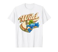 Puffi Pesante Puffo Selvaggio Giungla Avventura Tarzan Retro Amazon Maglietta