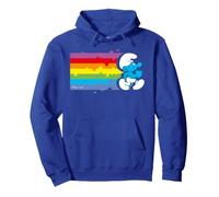 Puffi Rainbow Adventure Outdoor Explorer Retro Fun Memories Felpa con Cappuccio
