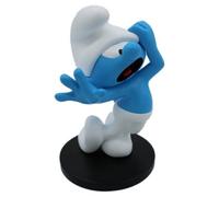Puffi The Smurfs Blue Resin Statua Clumsy Smurf 11 cm Puppy