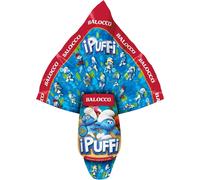Balocco Uovo Latte Puffi Assortito, 150g