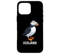Puffin Muffin Seabird Cute Atlantic Puffin Custodia per iPhone 16 Pro Max
