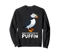 Puffin Muffin Seabird Cute Atlantic Puffin Felpa