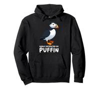 Puffin Muffin Seabird Cute Atlantic Puffin Felpa con Cappuccio