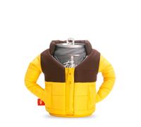 Puffin - The Puffy Jacket - Borsa termica per lattine da 12 once | Isolante per bottiglie di birra e lattine di soda. Mantiene fredde bevande e b