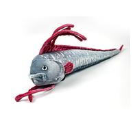 PuffPurrs Oarfish - Peluche a forma di pesce rosso, maestosa e realistica, ideale per gli appassionati di oceanografia, 61 cm