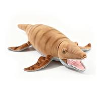 PuffPurrs Peluche Kronosaurus - Realistico 48cm Rettilo Marino Preistorico Giocattolo, Mostro Marino Realistico Regalo per Amanti del Mare e dei Dinosauri
