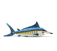PuffPurrs Peluche realistica Marlin, Orsacchiotto realistico pesce Marlin, Cuscino giocattolo carino di animale marino, 18,5 pollici