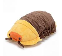 PuffPurrs Porcellino di Terra Peluche Realistico - Giocattolo isopode 33 cm per amanti della natura e della scienza