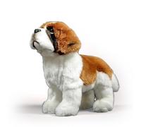 PuffPurrs San Bernardo Peluche Realistica, Peluche Realistica Cane da Soccorso Alpino, Dolce Cane da Famiglia Regalo, 26 CM/10 Pollici