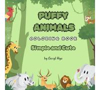 Puffy Animals- Simple and Cute Coloring Book