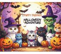 Puffy Friends Halloween: Cute and Fun Kawaii Coloring Book for Kids - 25 Adorable Pages with Spooky Friends, Pumpkins, and Halloween Magic | Every ... A Delightful Halloween Coloring Book