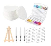 Puffy Paint - Penna da disegno a bolle, forniture artistiche 3D su tela spugna per casa all'aperto dimostrazioni festive, finestre, viaggi, adulti, scuola, famiglia, bambini