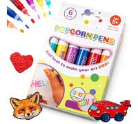 Puffy Popcorn Pens 3D, Magie Popcornpens Set，1Pcs | Stimulates Imagination and Creativity, Easy to Use, for DIY Crafts with Paper, Glass, Etc