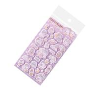 Puffy Sticker | Adesivi per animali fai da te riutilizzabili in feltro, simpatici adesivi in feltro, decorazioni per telefono | Per la scuola a casa questi adesivi 3D per una presa sicura