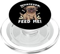Pug Bossy Animal Qualunque cosa, dammi da mangiare PopSockets PopGrip per MagSafe