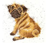 Pug Bothy Threads Kit Punto Croce da Hannah Dale di Wrendale Design