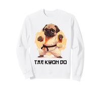 Pug combattente Tuta Taekwondo Felpa