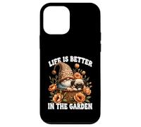Pug Grandpa Life Is Better In The Garden Gnome For Pug Mom Custodia per iPhone 12 mini