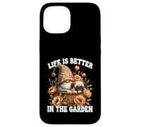 Pug Grandpa Life Is Better In The Garden Gnome For Pug Mom Custodia per iPhone 15
